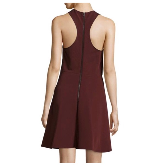 RAG & BONE BURGUNDY MINI DRESS - Picture 4 of 5